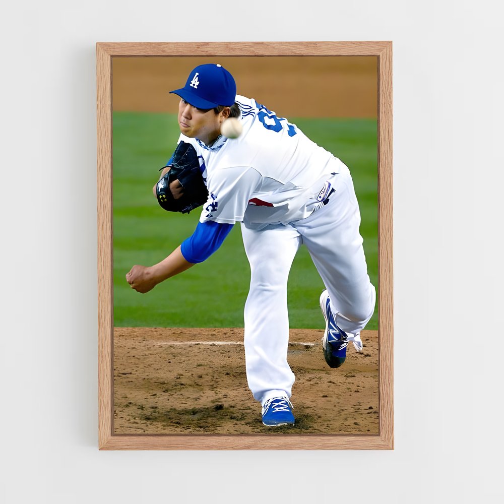 Poster L'Art de la Lancer – affiche Baseball (vue 4)